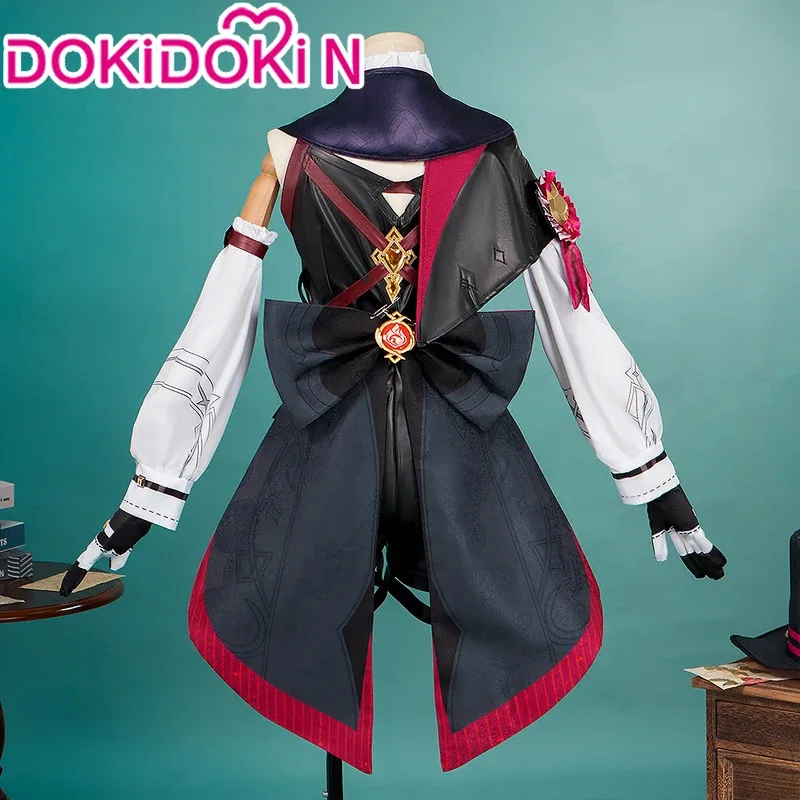 IN STOCK /Lynette Game Genshin Impact【XS-3XL】DokiDoki-N Lyney Cosplay Lyneytte Costume Plus Size Halloweena;2'k,8;c'