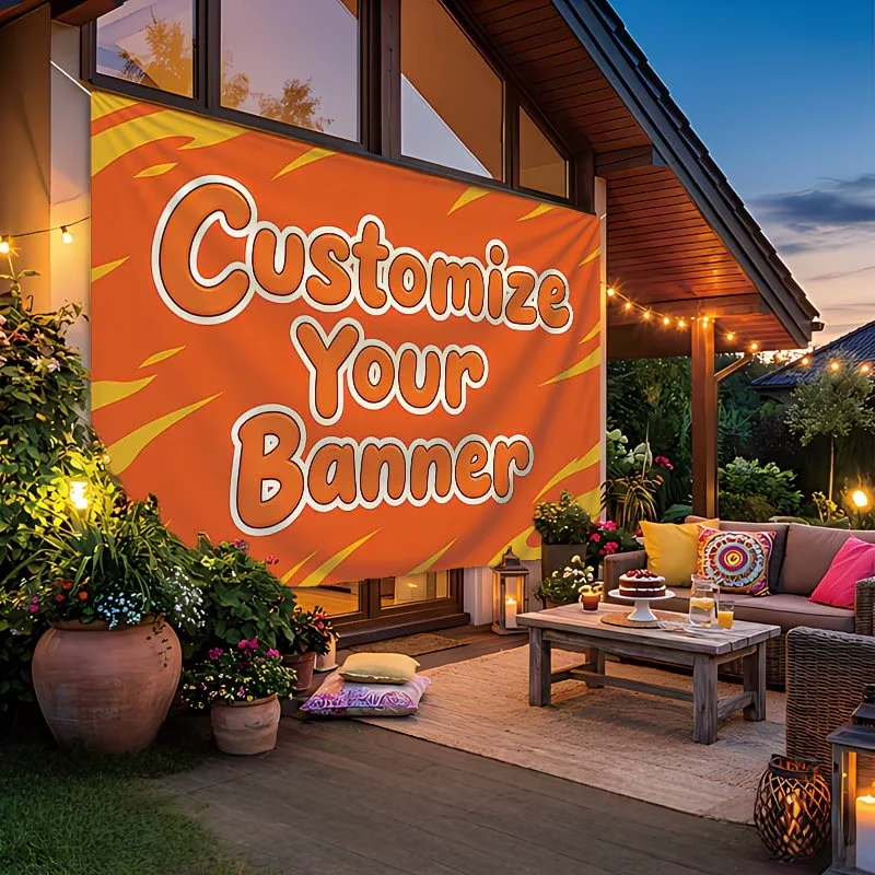 Custom Banners And Flagsdecorative Cover VariousHolidays Create Immersive FeSstive Feeling For Effective Advertising Promotion