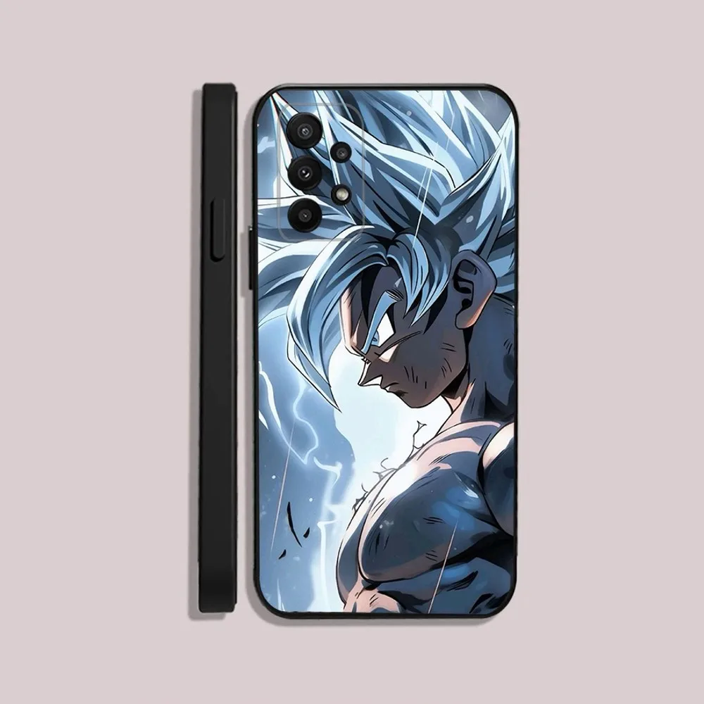 Anime D-DragonES-B-Ball-G-Goku Phone Case For Samsung S24,23,22,30,21,10,9,Ultra,Plus,Lite,FE,5G Black Soft Case