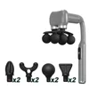 Cordless Massage Gun with Detachable Long Handle