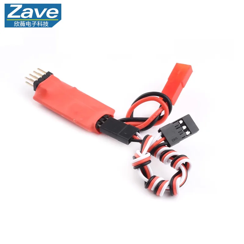 The control board for the third - channel switch of the model remote controller controls the model car lights, which have strobe