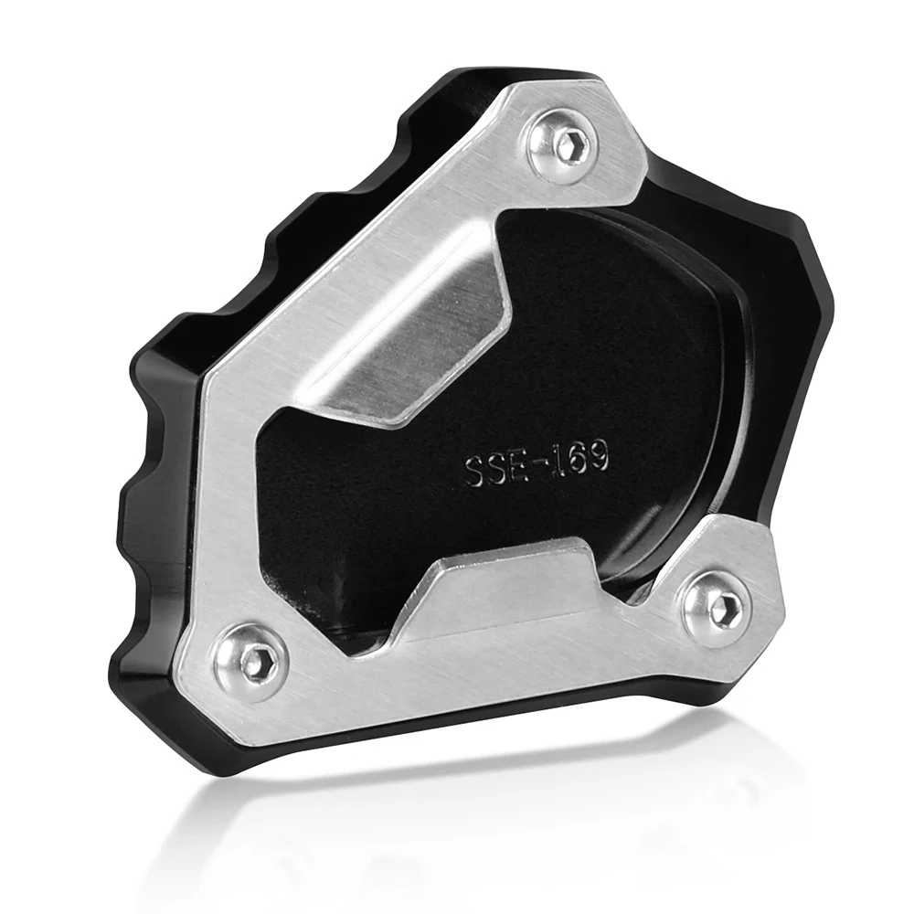 2023 1200 XE 1200 XC Motorcycle CNC Foot Side Stand For Scrambler 1200XC 1200XE 2018-2022 Enlarge Kickstand Extension Plate Pad