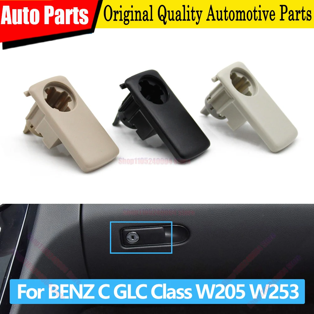 For Mercedes BENZ C GLC V Class W205 W253 W447 W448 C200 GLC260 Car Glove Box Switch Handle Toolbox Compartment Lid Grip Lock