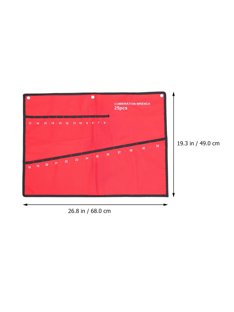 Leinwand Stand Sockel Roll beutel Schraubens chl üssel Aufbewahrung beutel Werkzeug Roll beutel