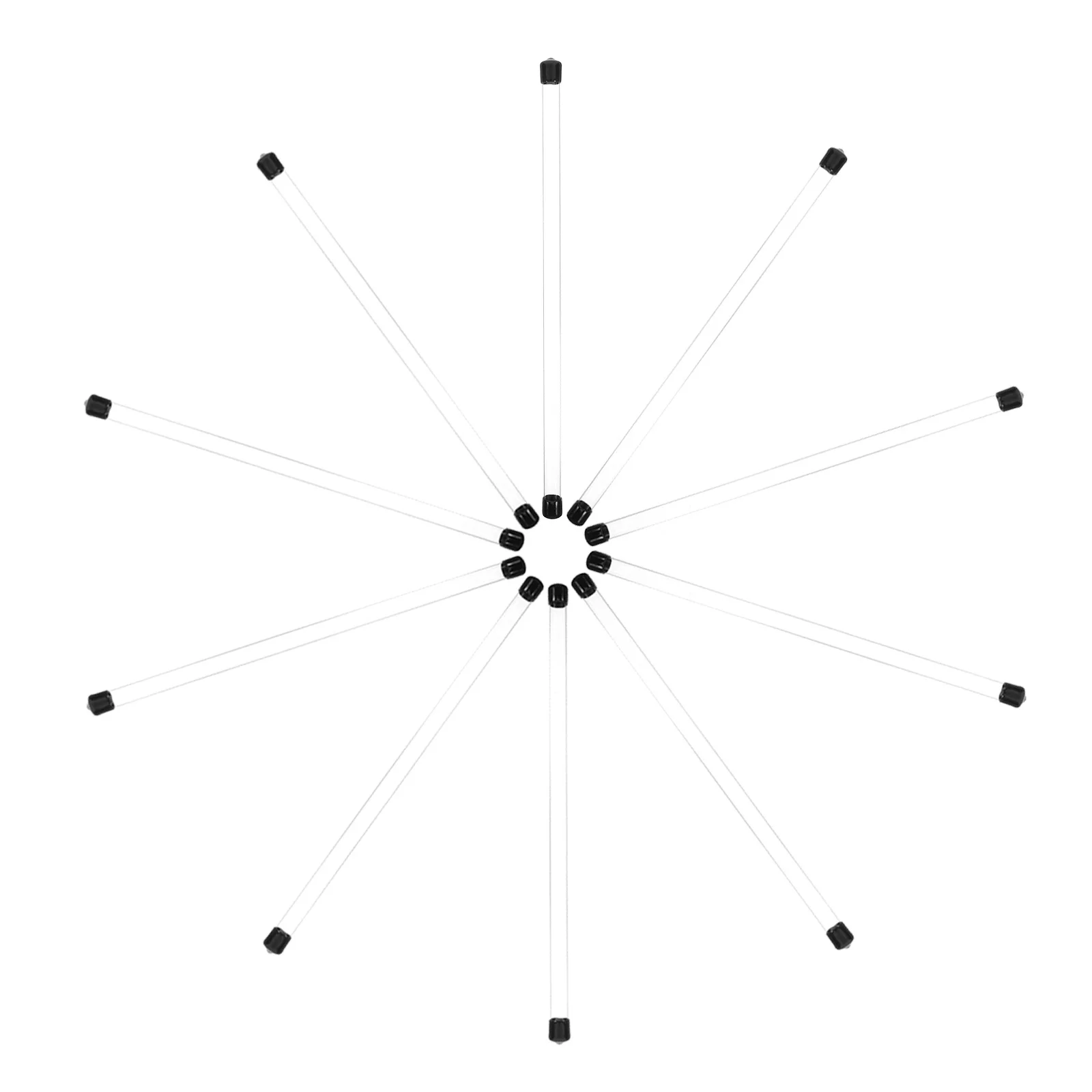 

10Pcs Clear Transparent Plastic Experimental Storage Tubes Small Storage Containers Sample Sticks with Caps Corrosion Resistant