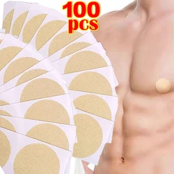 Men Nipple Cover Adhesive Chest Paste Women Invisible Lift Underwear Running Anti Friction Disposable Breast Petals Wholesale