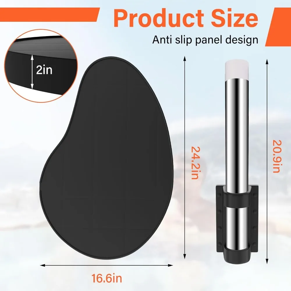 360 ° صينية حوض استحمام ساخن دوارة، طاولة سبا شديدة التحمل غير قابلة للانزلاق مع حامل مشروبات للاستخدام المنزلي المريح #6