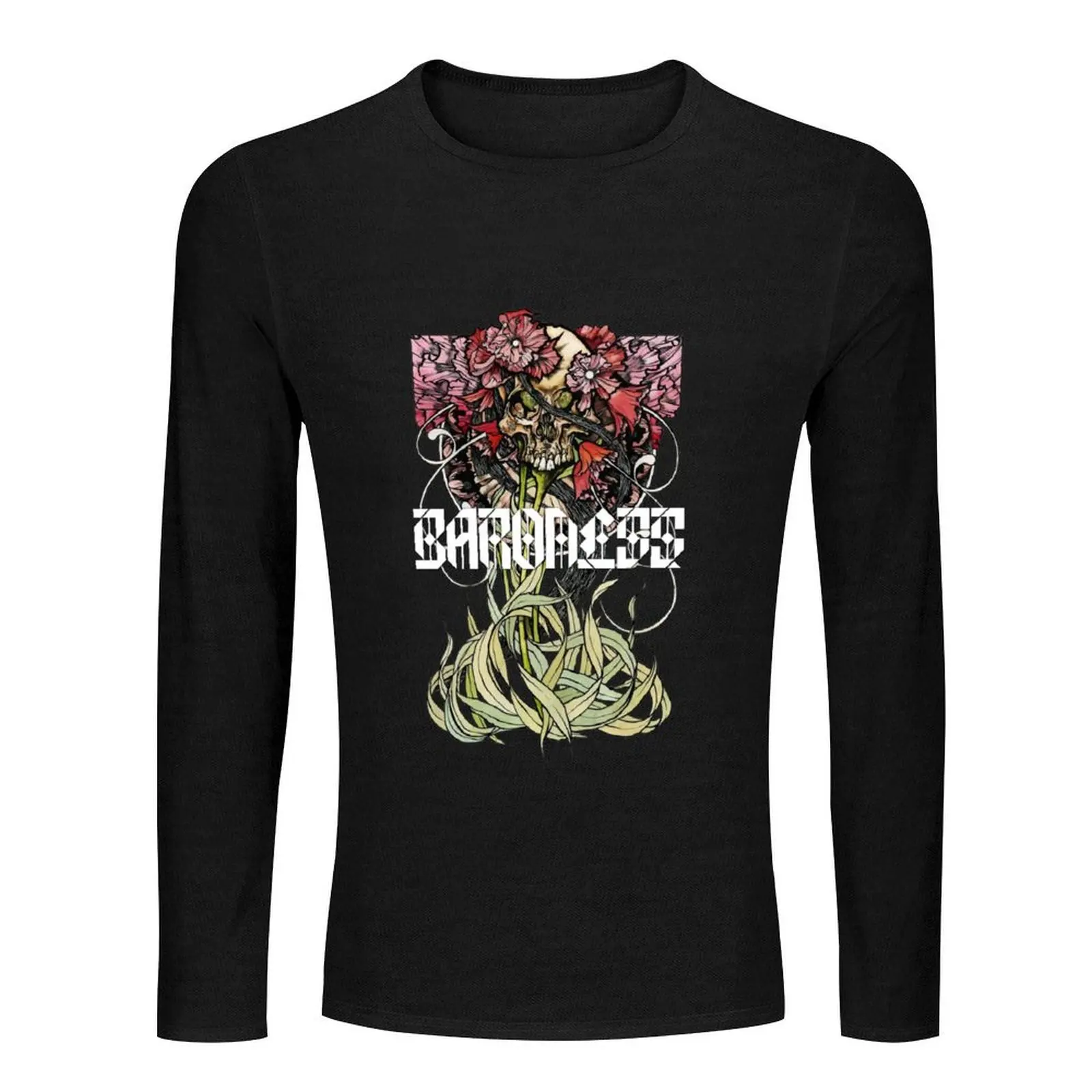 Baroness Band Genre Long T-Shirt custom t shirt slim fit t shirts for men