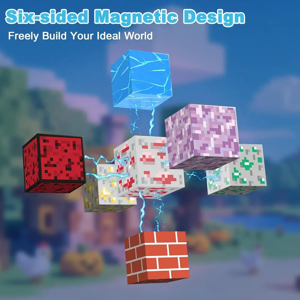 100ピース磁気ブロックセット：子供向けの創造的な遊び、4～9歳向けの理想的な贈り物