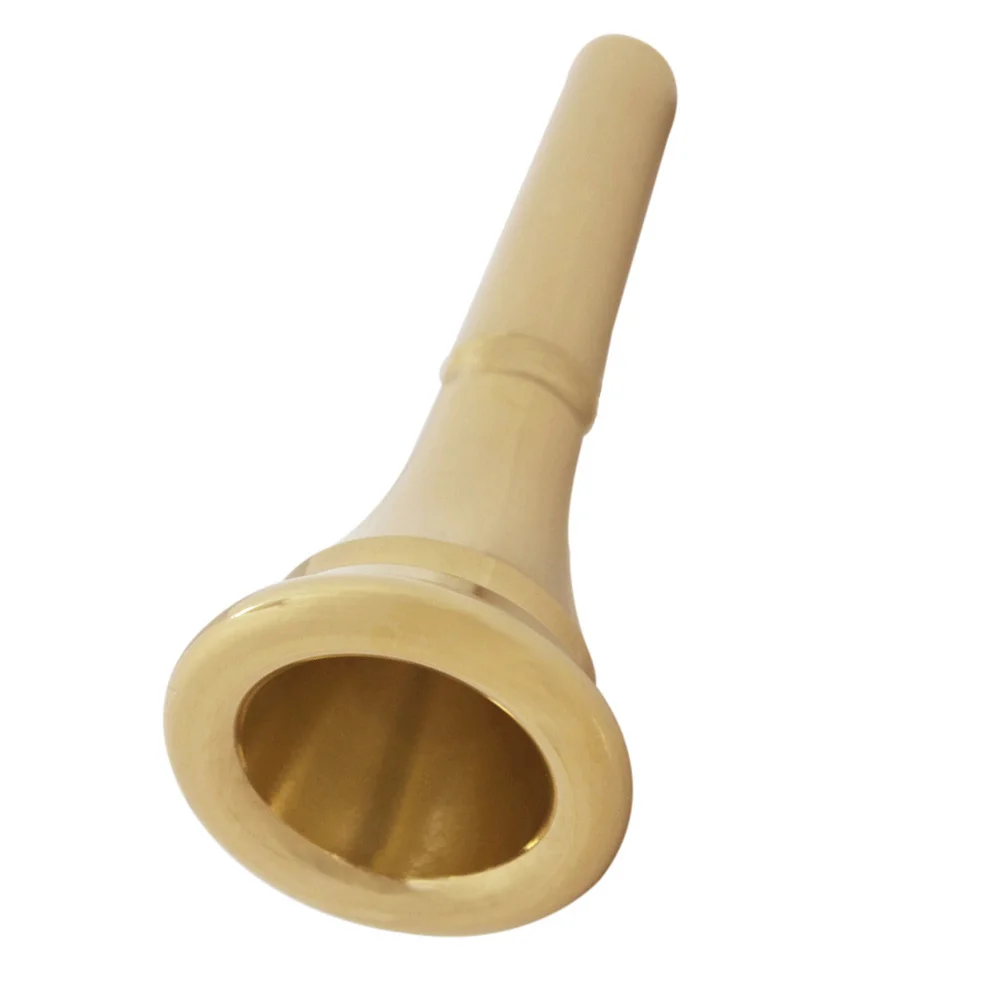 

Durable Copper Horn Mouthpiece Smooth Surface Comfortable No Mouth Hurt Ideal for Beginners and Professionals Horn