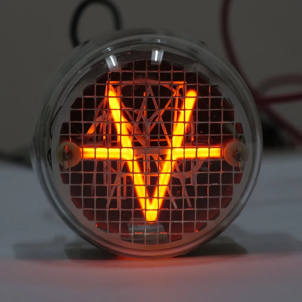 Brand new for in-7 round glow tube symbol tube
