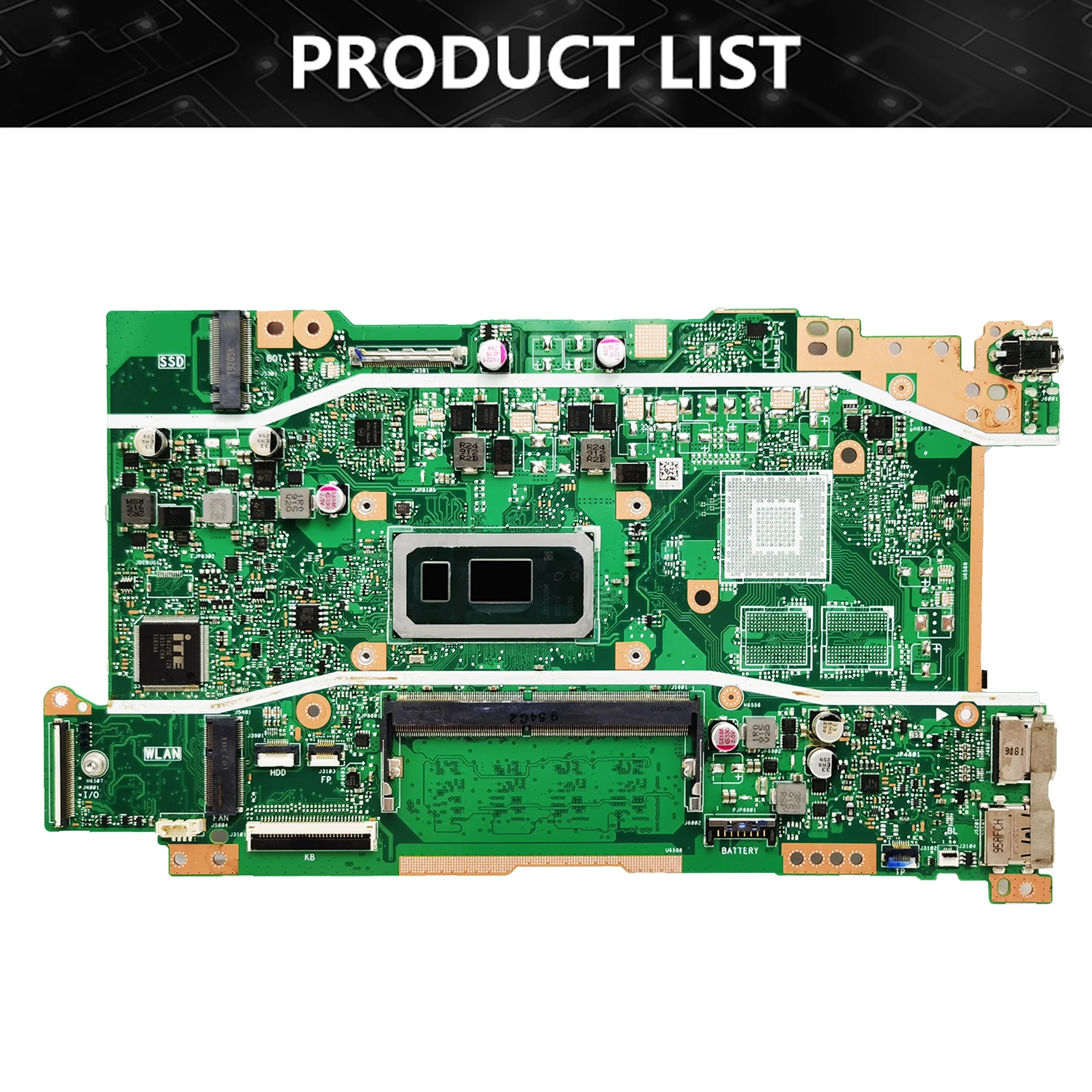 X509FAC Mainboard Für ASUS VivoBook15 X509FA X409FAC X415FAC X515FAC Laptop Motherboard Mit i3-10110U i5-10210U i7-10510U 4G/8G