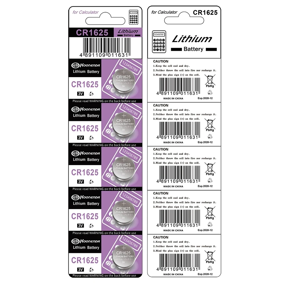 Cr1625 2-50 stücke 3V Knopfzellen batterien Langlebige und leistungs starke Lithium batterie für Uhr, Schlüssel anhänger, Auto fernbedienung, Glukose monitor