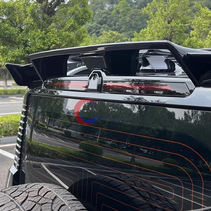 

Black Tail Wing for Chery JETOUR T2 modified ABS new style Rear spoiler Top Wing Body kit Car Accessories