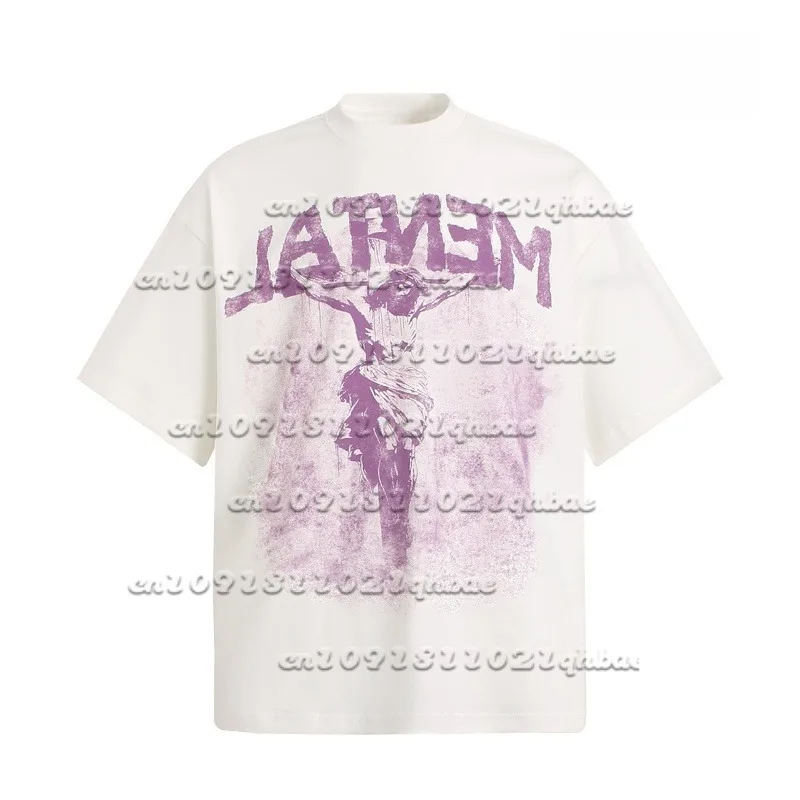 

New American Retro Cross 3D Printed Short Sleeved T-shirt for Men and Women in Summer, Loose and Versatile Quick Drying Top