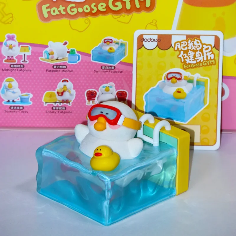 Echte Fatgoosegym Serie Blind Box Geburtstag Geschenk Exquisite Handgemachte Ornamente Hochwertige Kawaii Spielzeug Für Mädchen Und Kinder