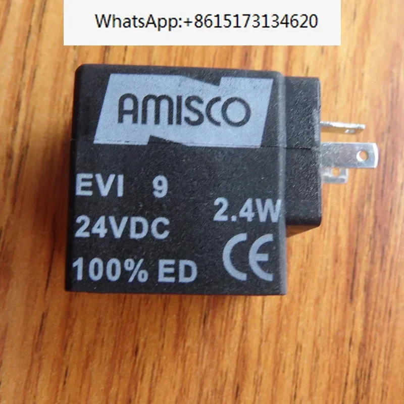 Fio de chumbo da bobina da válvula eletromagnética EVI9 DC24VDC12V2.4WAC220VAC24V 3.6VA