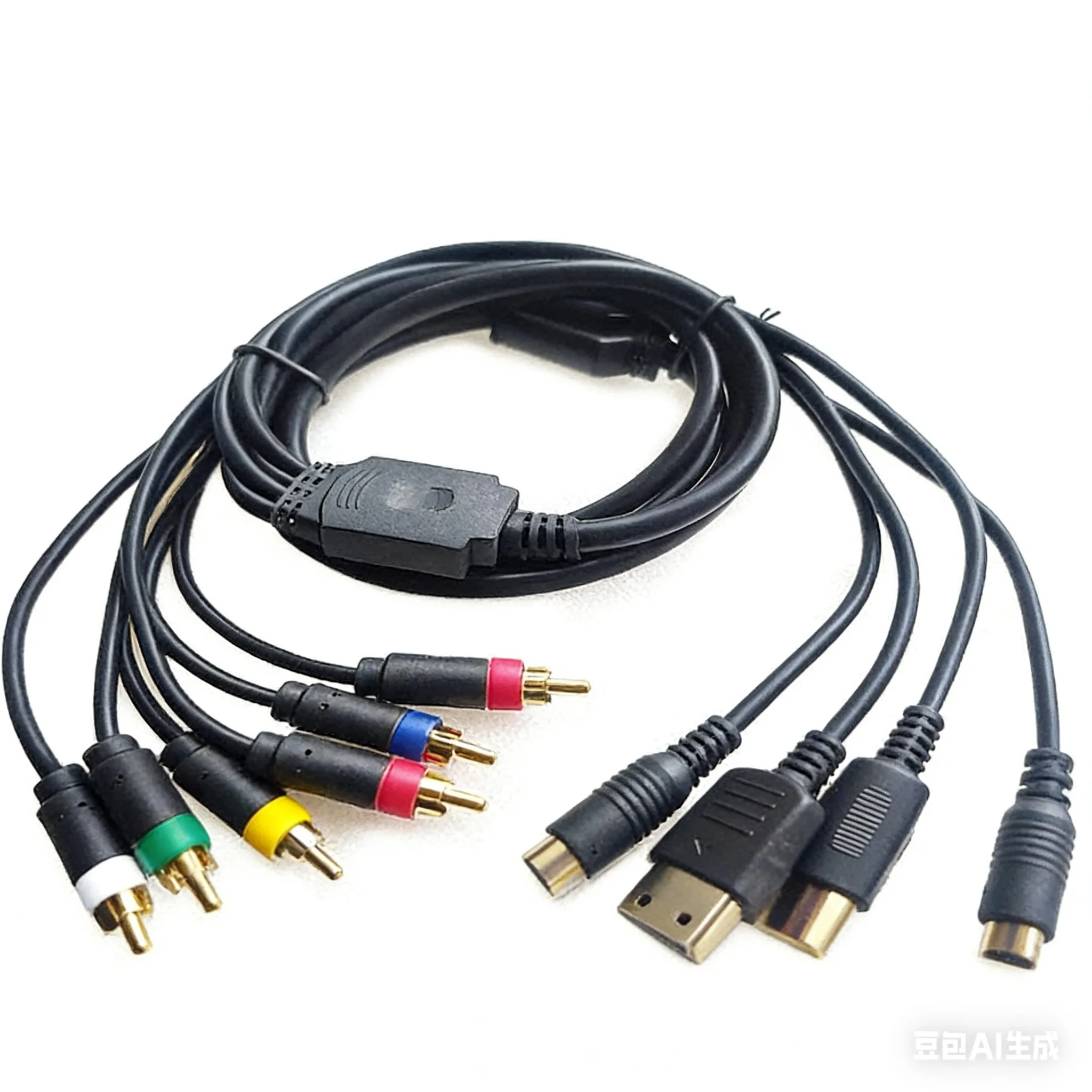 4 in 1 Composite RGB Video Cable for SEGA MD1 2 for Saturn SS Dreamcast DC Console for Sony PVM BVM NEC XM Not Component Cable view 5
