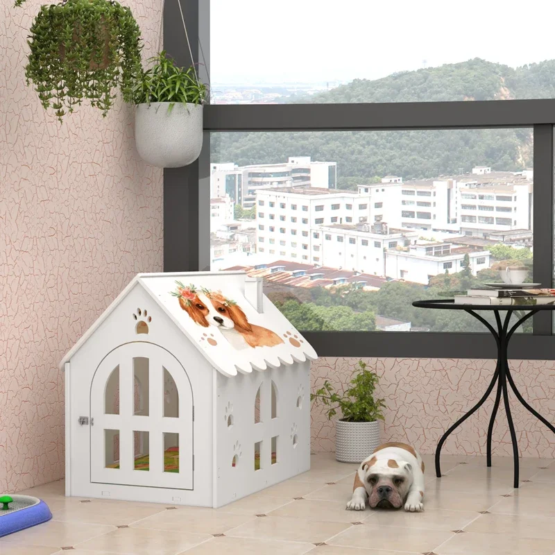 Supplies Tent Dog Houses Playpens Cage Tiny Pet Indoor Dog Houses Box Hut Large Cradle Corral Para Mascotas Dog Furniture