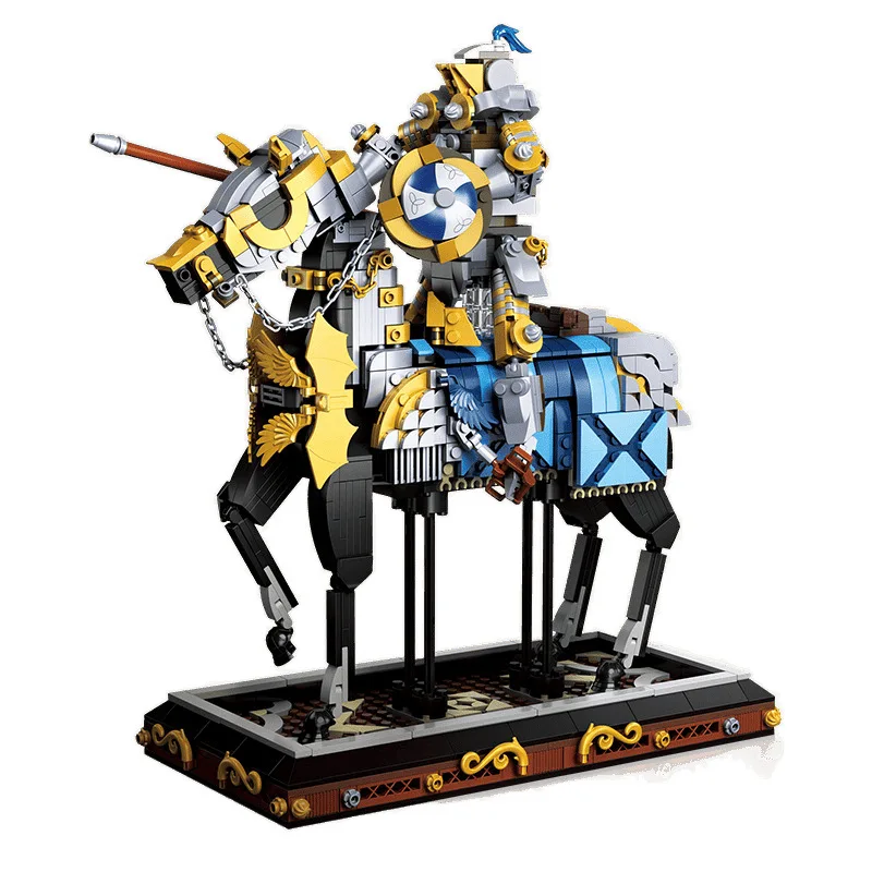 

MOC JJ9050 Medieval Knight Building Blocks Decoration Children's Toys Boys Assemble Building Blocks Gifts Wholesale