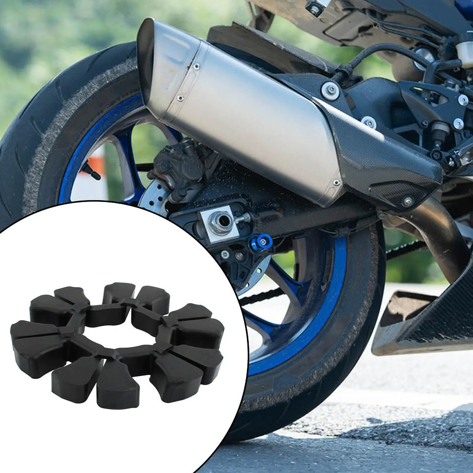 

Rear Wheel Dampers Sturdy Replace for Kawasaki EX400 Ninja400 2018-2024