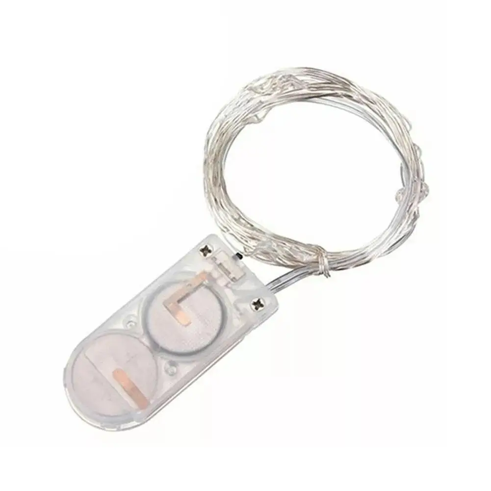 Cadena de luces LED de alambre de cobre, luz de hadas impermeable y a prueba de polvo, decoración romántica para vacaciones, boda, acceso comercial, W2Q4