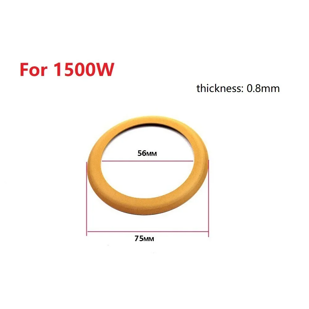 Anel de pistão de borracha isolado para 550w/1100w/1500w, compressor de ar silencioso sem óleo, acessórios de ferramenta elétrica, 1 peça