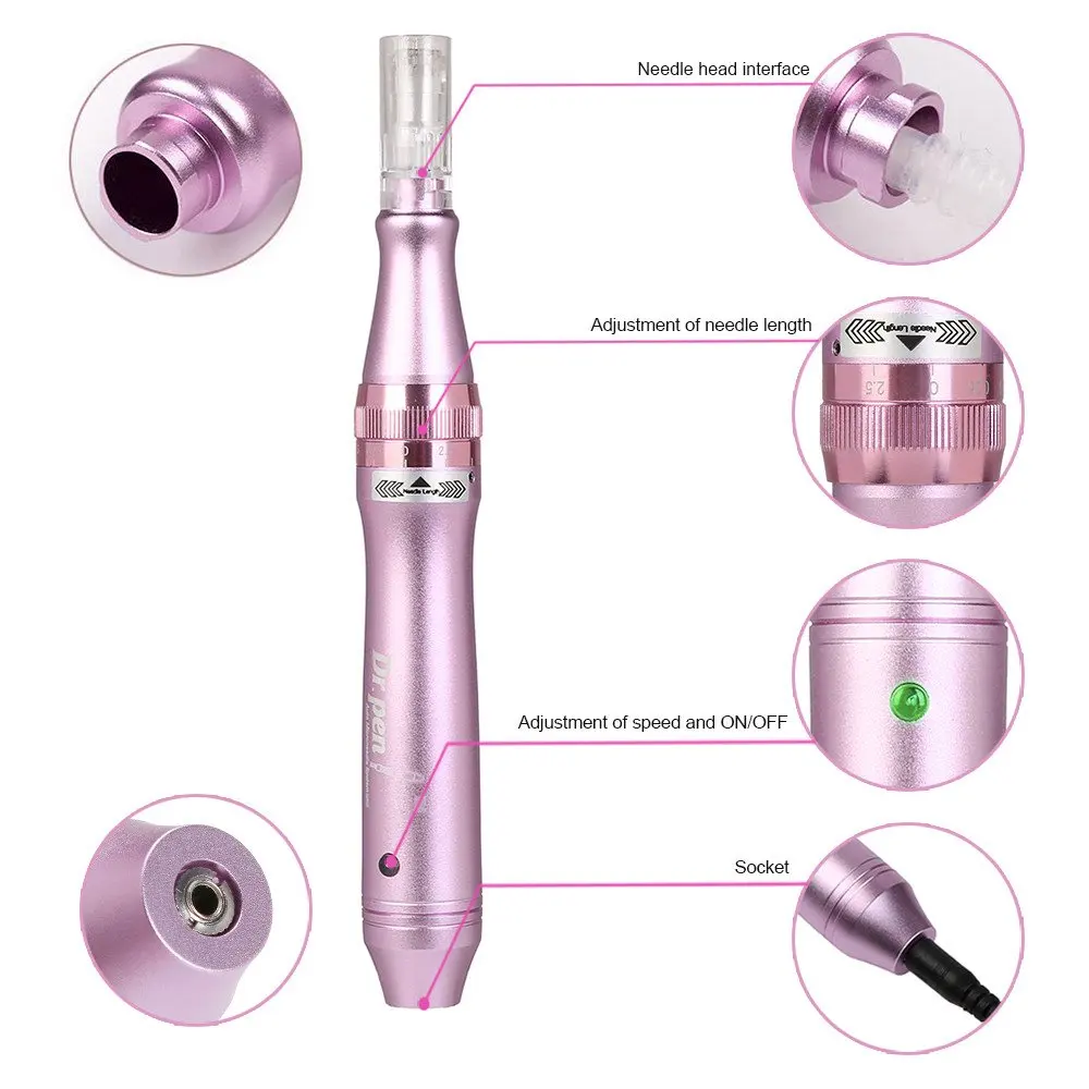 Wireless Dr Pen Ultima M7-W Professional Derma System Therapy Mircroneedling Pen Mesotherapy Facial Tools Tattoo Eyebrow Machine