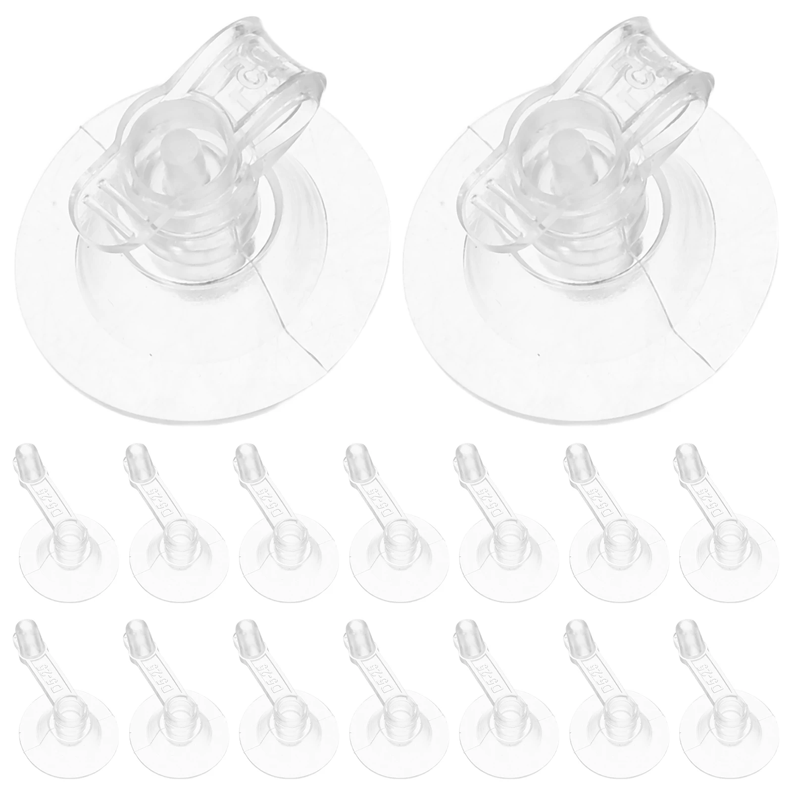 

50Pcs Air Inflation Nozzles Plastic Pump Adapter Replacement Nozzles Foot Pump Inflating Pillow Swimming Ring Replacement Nozzle