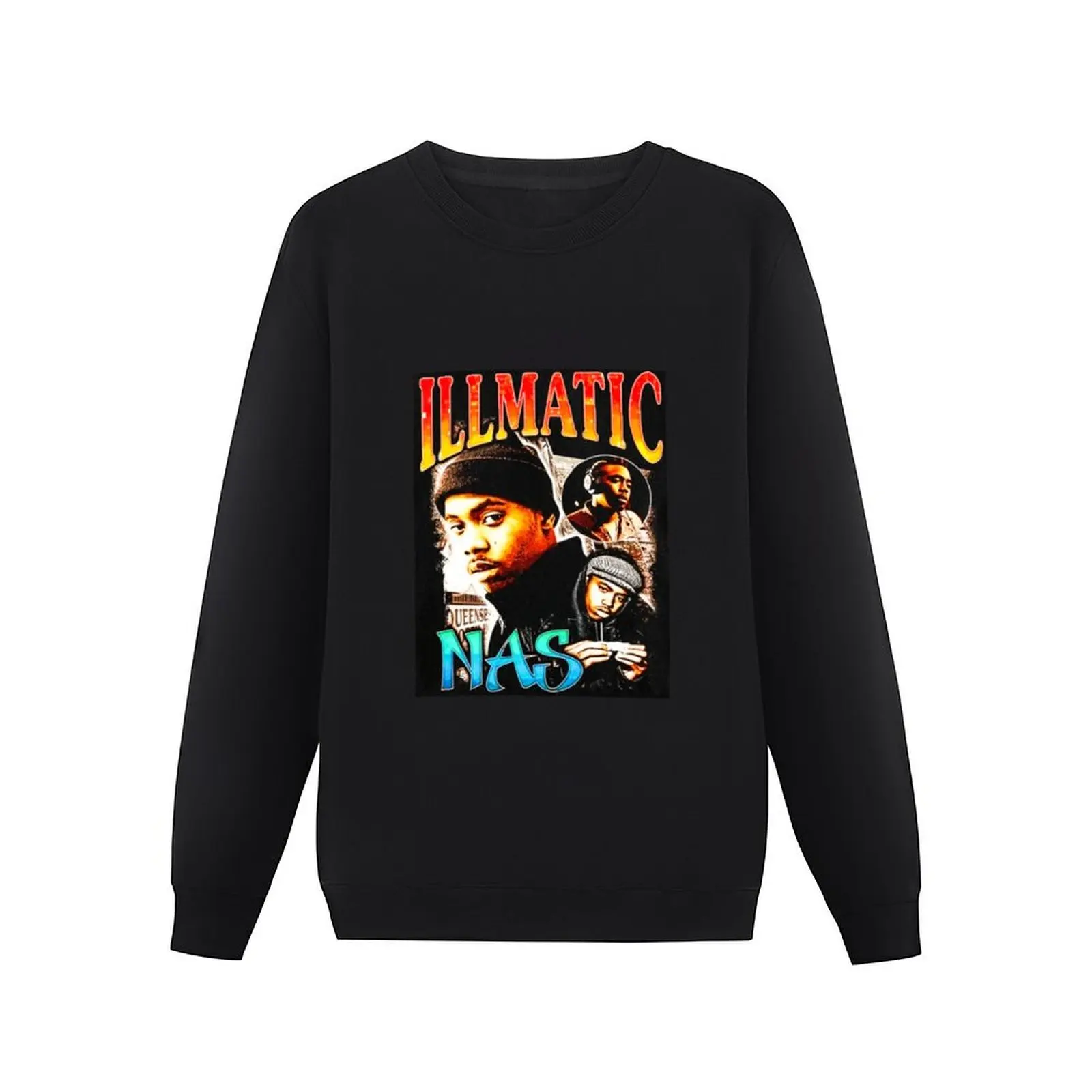 Nas Illmatic Pullover Hoodie korean clothes men's clothing oversize sweatshirt