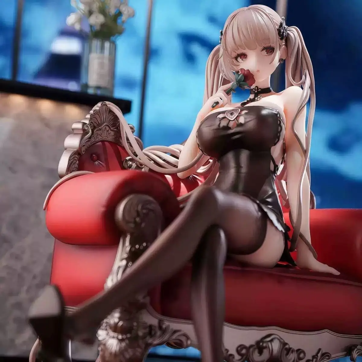 Azur Lane Anime Figuur Ijn Taihō & Hms Formidable Dress Ver. Zittend op de bank verzamelbeeld voor desktopdecoratie geschenken speelgoed