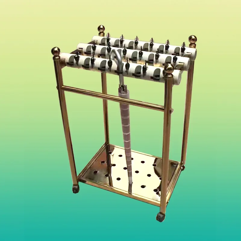 Specializing in the production of stainless steel, titanium and other hotel supplies, titanium umbrella frame round tube with lo