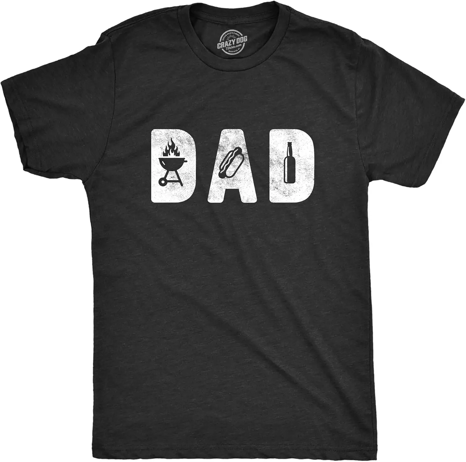 

Mens Dad Grill Tshirt Funny Backyard Bar-B-Que Cookout Graphic Novelty Tee