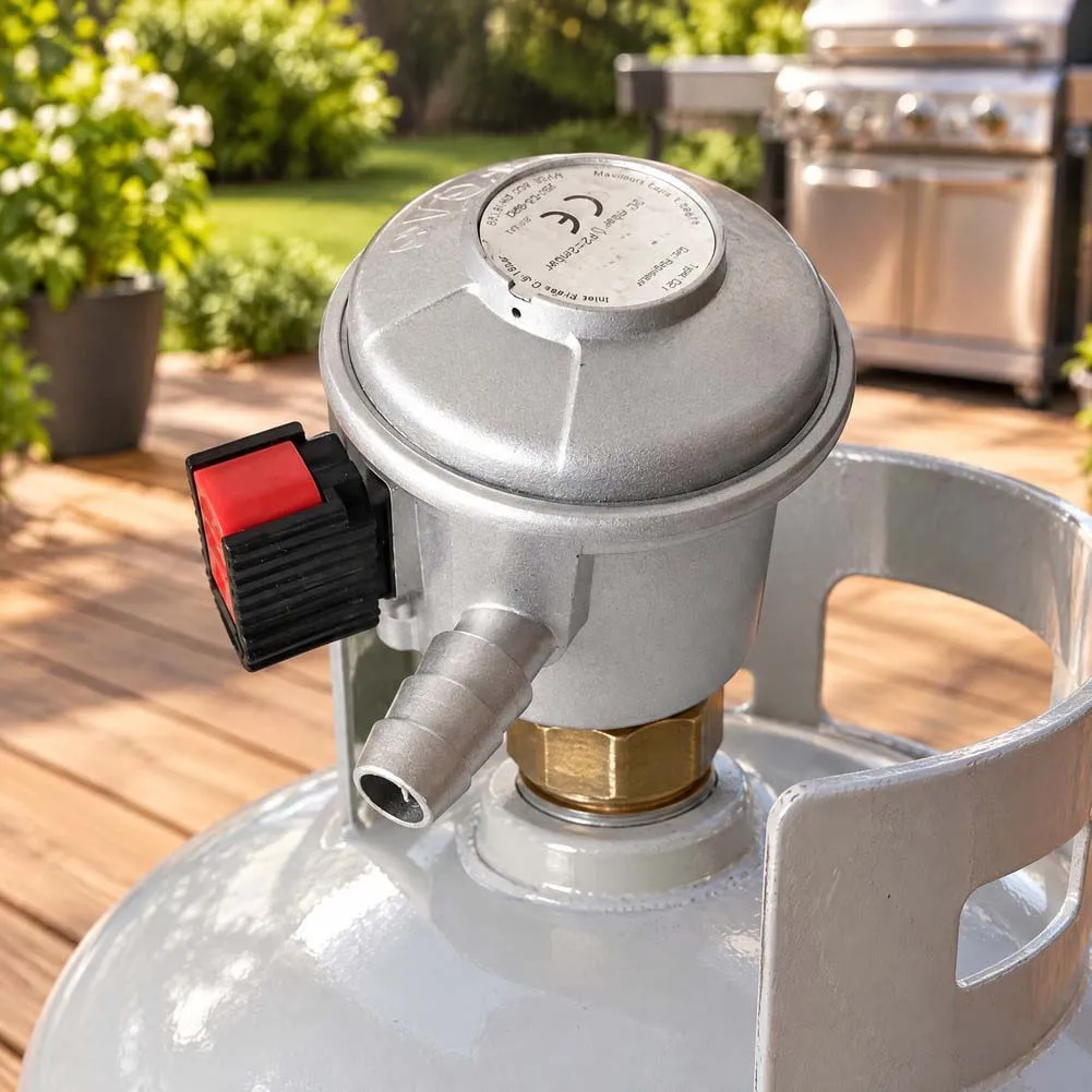 Power Equipment Compressed Gas Pressure Regulating Valve For Welders & Generators, Replacement Pressure Control Fitting Part