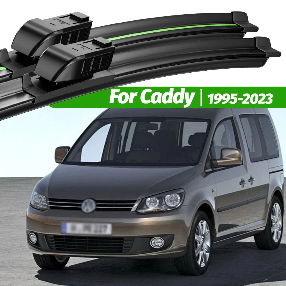 

For VW Caddy MK2 MK3 MK4 MK5 1995-2023 2pcs Front Windshield Wiper Blades 2004 2007 2015 2017 Windscreen Window Accessories