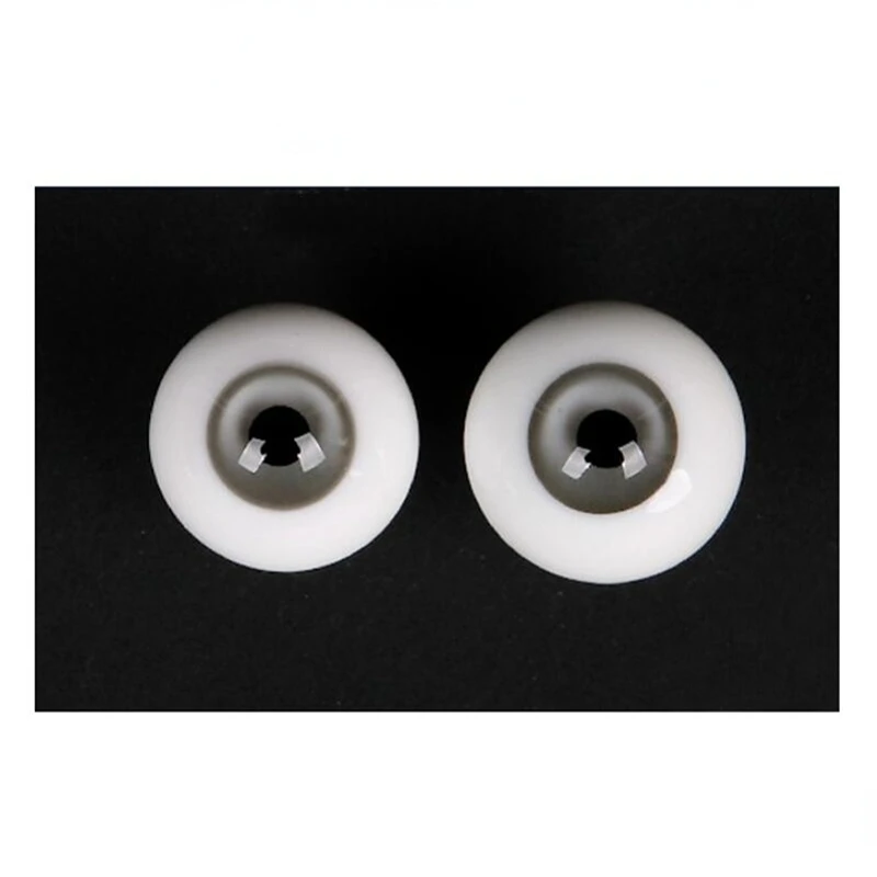 BJD/SD Doll Eyeball Grey Series Glass Eyeball Human Doll Accessories 10/12/14/16/18mm Small Iris Eyes