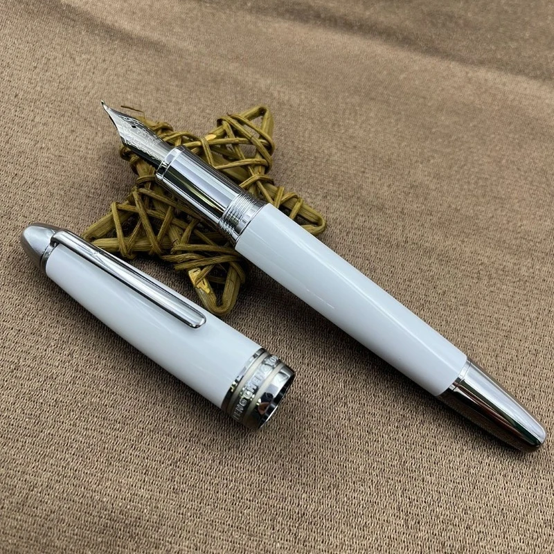 PENCHEN 146 قلم حبر نحاسي عاجي EF F M منحني 0.7 مللي متر طرف مشرق طرف داكن عالي الجودة ممارسة قلم حبر الكتابة التوقيع #3