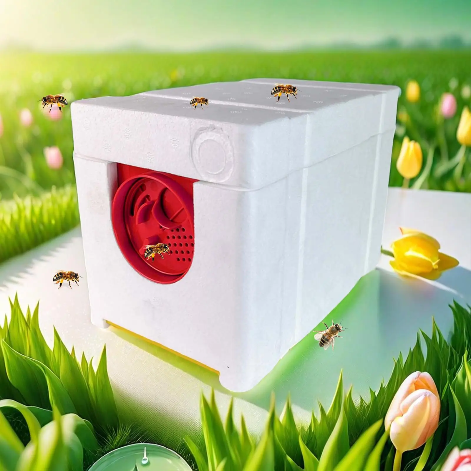 Plastic Queen Bee Breeding Box Rectangle Beehive Mating Nuc Hive Beekeeping Equipment for Advanced Bee Hive Kit Plastic Queen Bee Breeding Box Rectangle Beehive Mating Nuc Hive Beekeeping Equipment for Advanced Bee Hive Kit