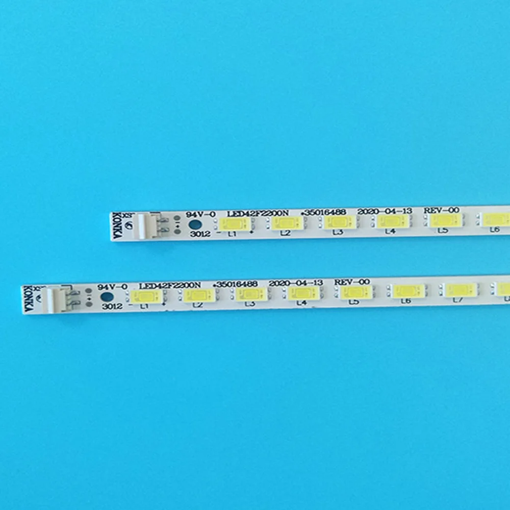 2Pcs/Set LED42F2200N LED42F1300NF 35016488 35017077 37022497 35017555 35016489 37020153 V420H2-P01 LED42E320N LED Strip