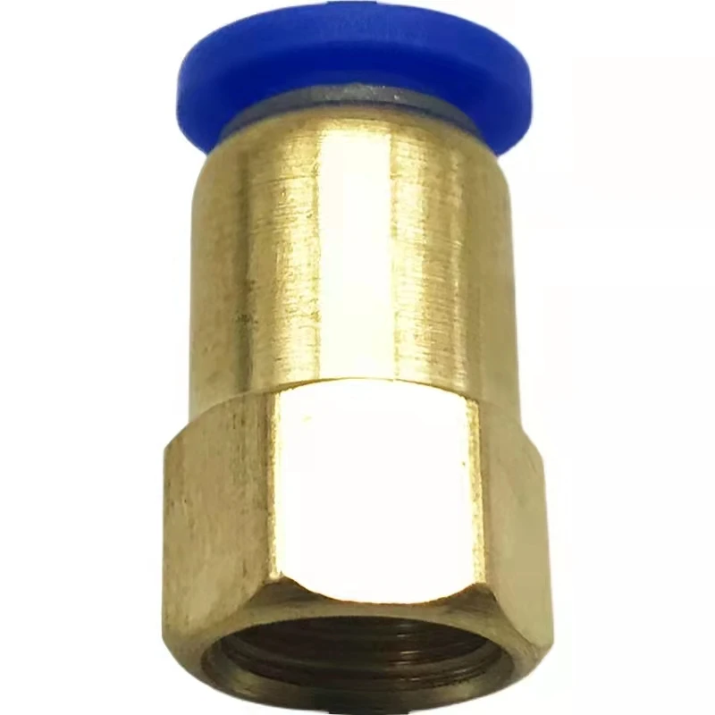 Oil-free silent air compressor accessories solenoid valve M10 quick-plug one-way valve 6-tube lock oxygen breathing vacuum