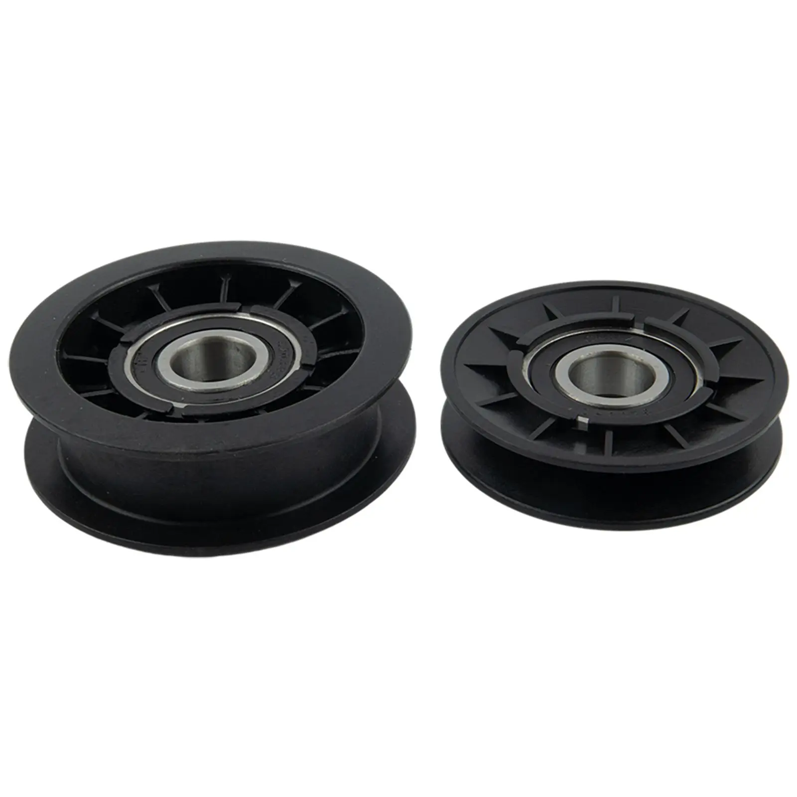 GX20286GX20287 Idler Pulley Set, GX20286A, 2 7/8 OD, 5/8 ID, 7/16 Wide, 3 3/8 OD, 5/8 ID, 1 Wide for Easy Installation