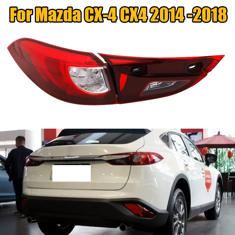 

Rear Bumper Tail Taillamp Brake Stop Warning light Reflector Lamp No Bulb For Mazda CX-4 CX4 2014 2015 2016 2017 2018