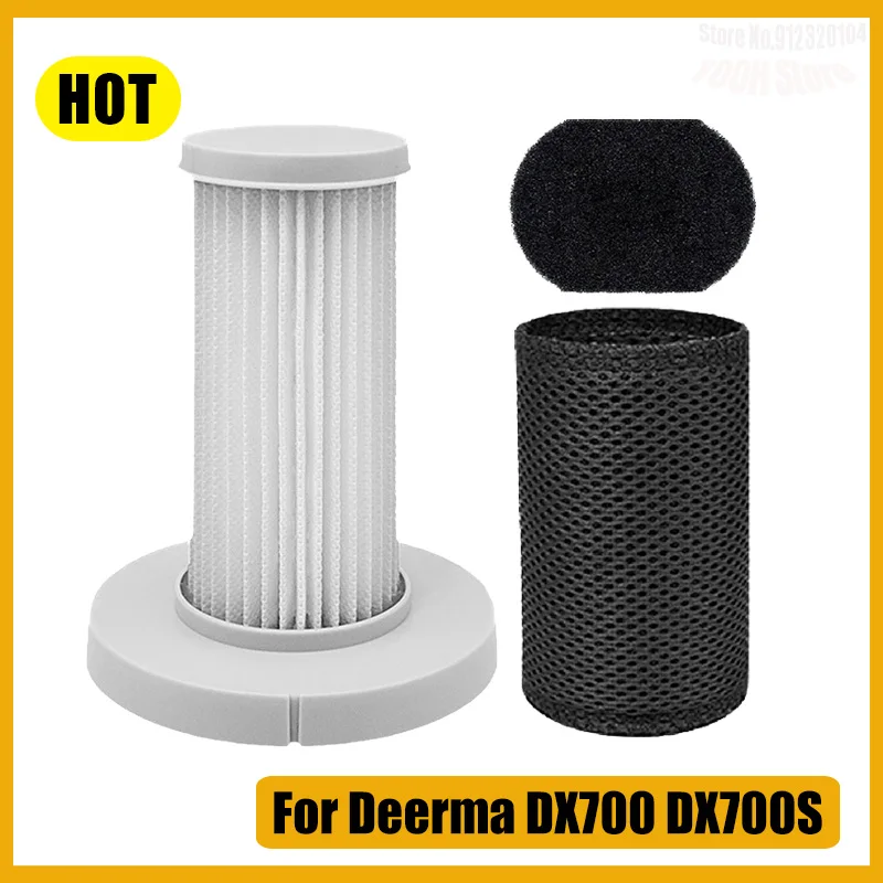For Deerma DX700 DX700S DX700 Pro Vacuum Cleaner HEPA Filter Replacement Cleaning Brush Deep Filtration Accessories