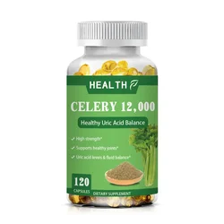 Celery Seed Capsule 60/120Pcs Adult Joint Dietary Supplement Reduce Uric Acid Promote Urination Relax Joints