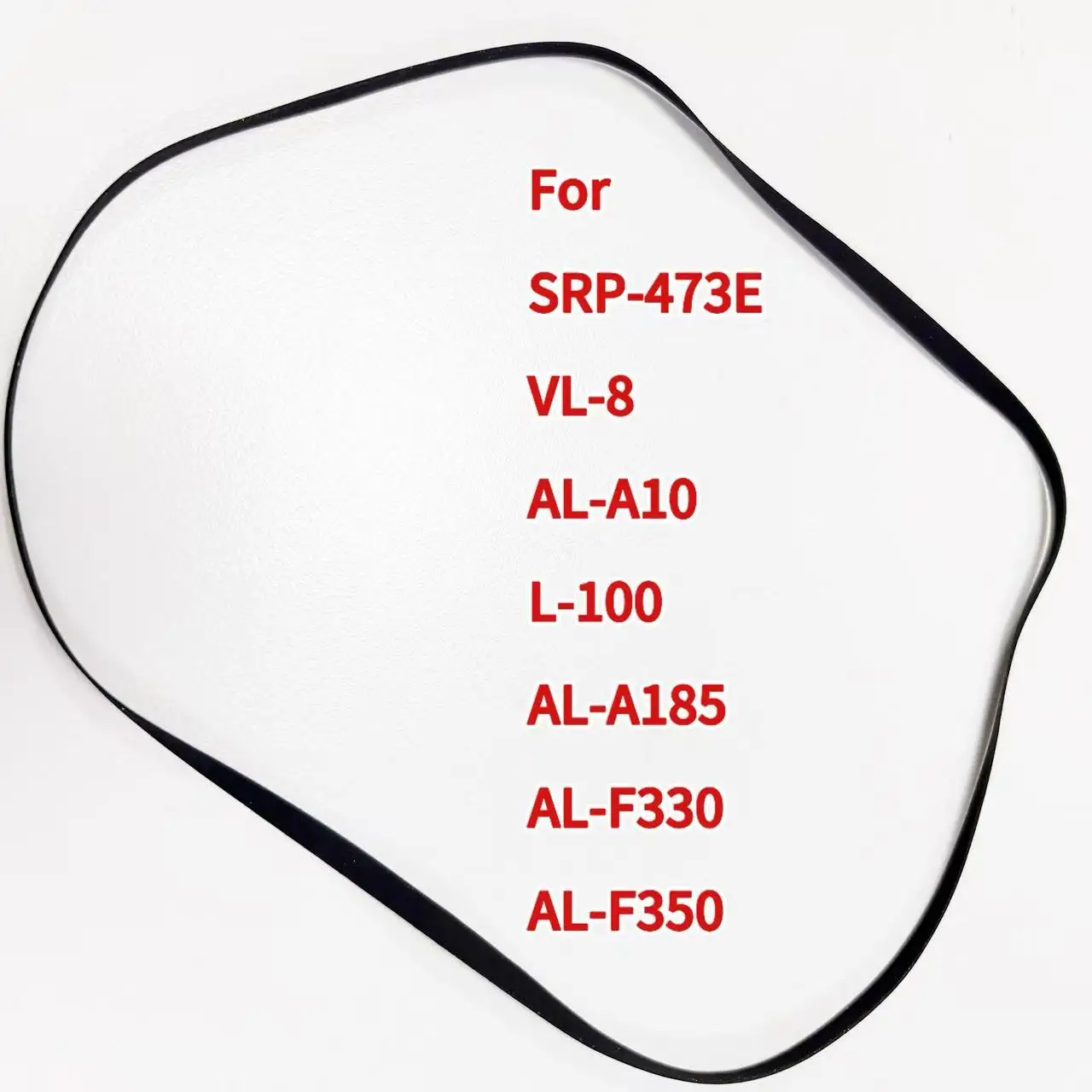 Record Player Turntable Drive Belt Fits JVC L-100 SRP-473E VL-8 AL-A10 AL-A185 AL-F330 AL-F350