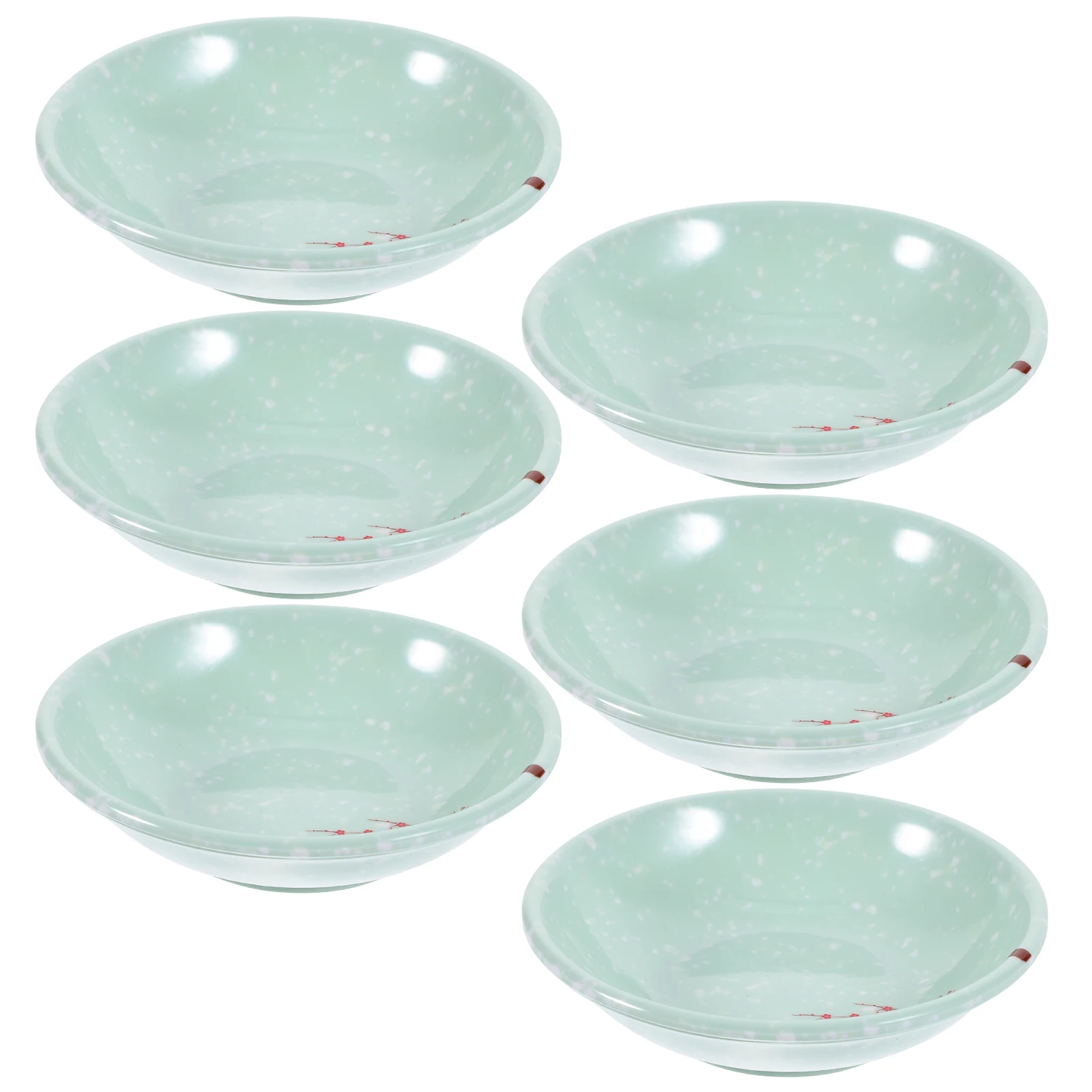 

6pcs Melamine Dishes Firm Food Grade Washable Safe Perfect Sauces Cocktail Tartar Butter Ketchup Mayonnaise Seasoning