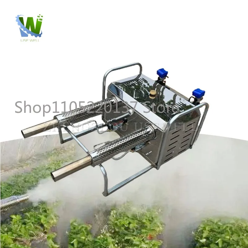 Vehicle Mount Truck Mounted Double Barrel Thermal Fogger Fogging Sprayer Machine for Fogging Pests Insects Mosquitoes
