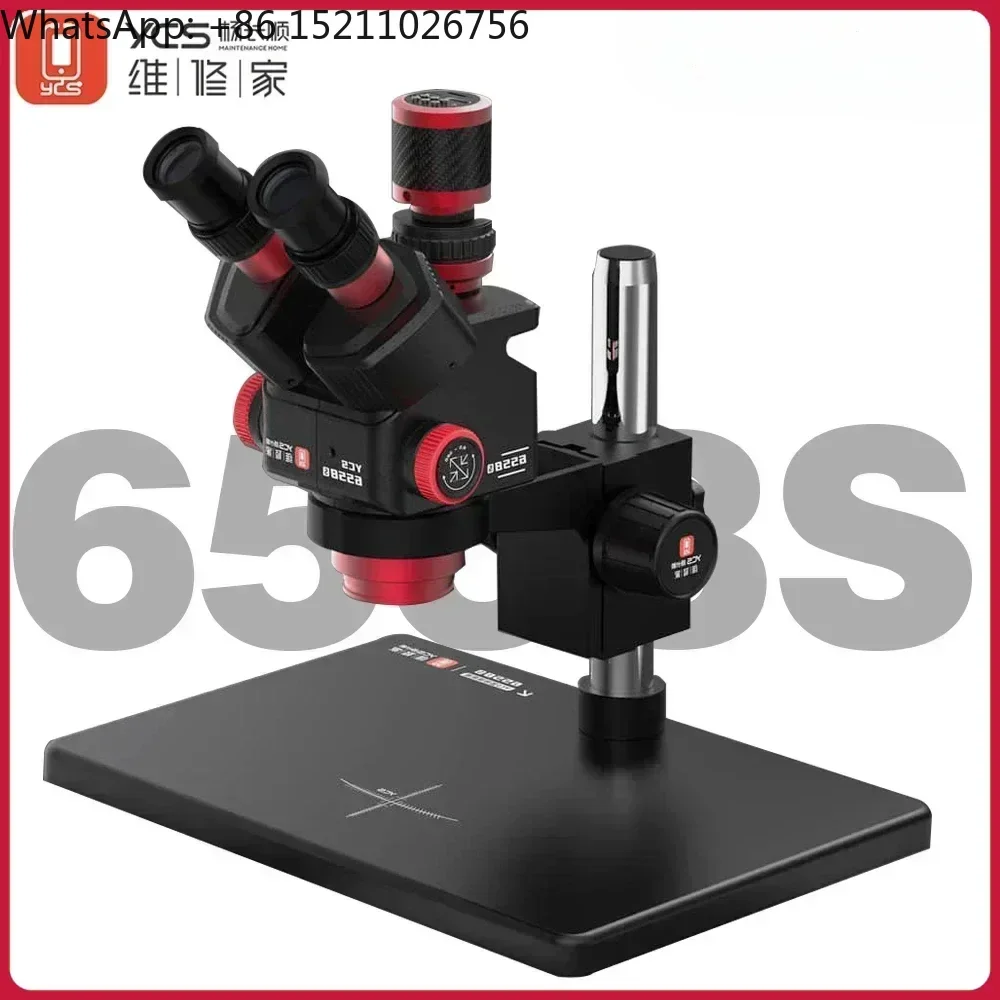 Mikroskop Trinokuler YCS 6558S - Power Tools Zoom ulasan dan harga