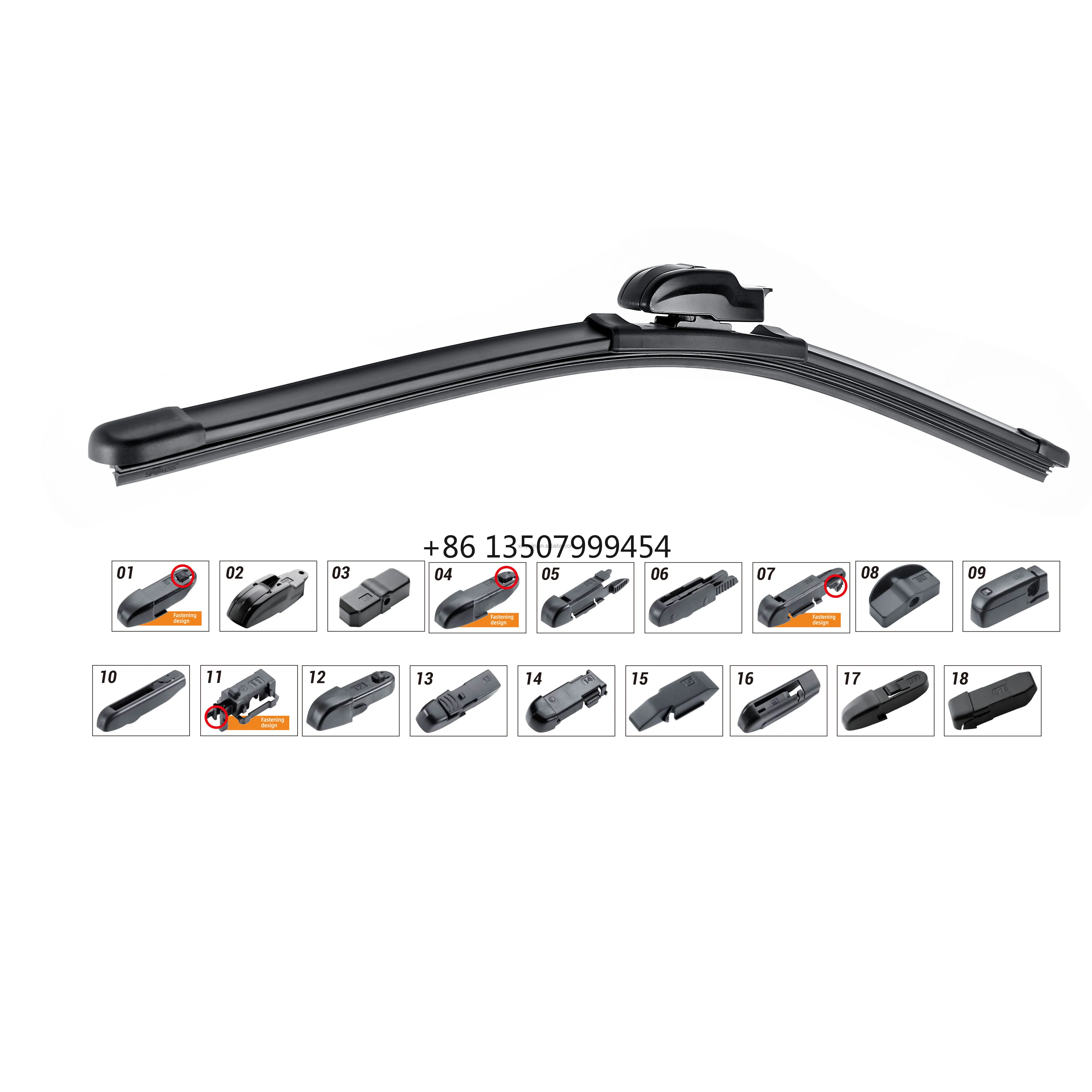 

Wholesale Multifunctional Windshield Wiper Free Sample Front Windscreen Wiper Blade for Car Skoda Mini Cooper 2019