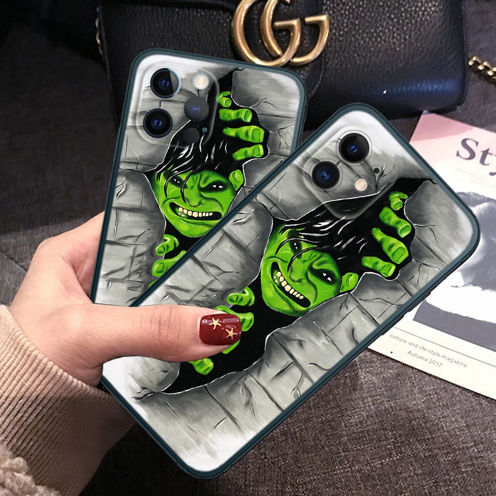 Z143 Superhero Hulk Soft Case for Samsung S9 S10E S10 Lite S20 Ultra S21S S21 Fe S22 S23 S30 Plus Note 10 20 M30S M21 M31 M51